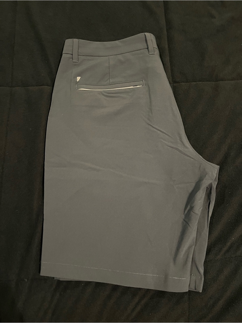 Men's Flat Front Golf Shorts - Charcoal